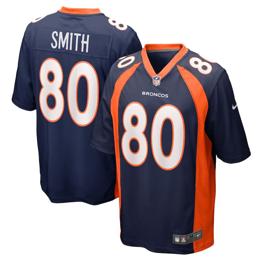 Men Denver Broncos #80 Rod Smith Nike Navy Retired Player NFL Jersey->denver broncos->NFL Jersey